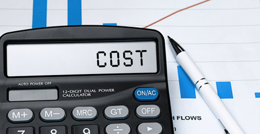 Graphic of a calculator for estimating property transfer and bond costs in South Africa